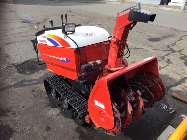 ヤンマー除雪機 JE-91 ローリング仕様 ガソリンエンジン