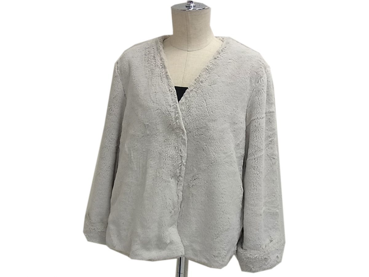 1円 組曲 Kumikyoku エコファージャケット レディース 秋冬物 柔らか アウター 大きめサイズ ボアジャケット の落札情報詳細 ヤフオク落札価格情報 オークフリー スマートフォン版