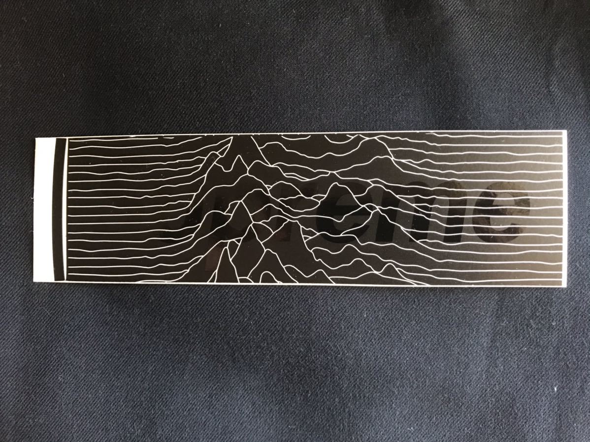 supreme Peter Saville joy division ステッカー supreme Peter Saville joy division ステッカー