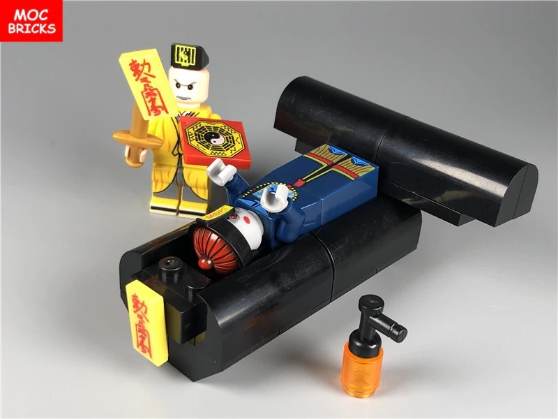 新品】海外限定品 レゴ 互換 キョンシー 2体 棺桶 霊幻道士 ゾンビ