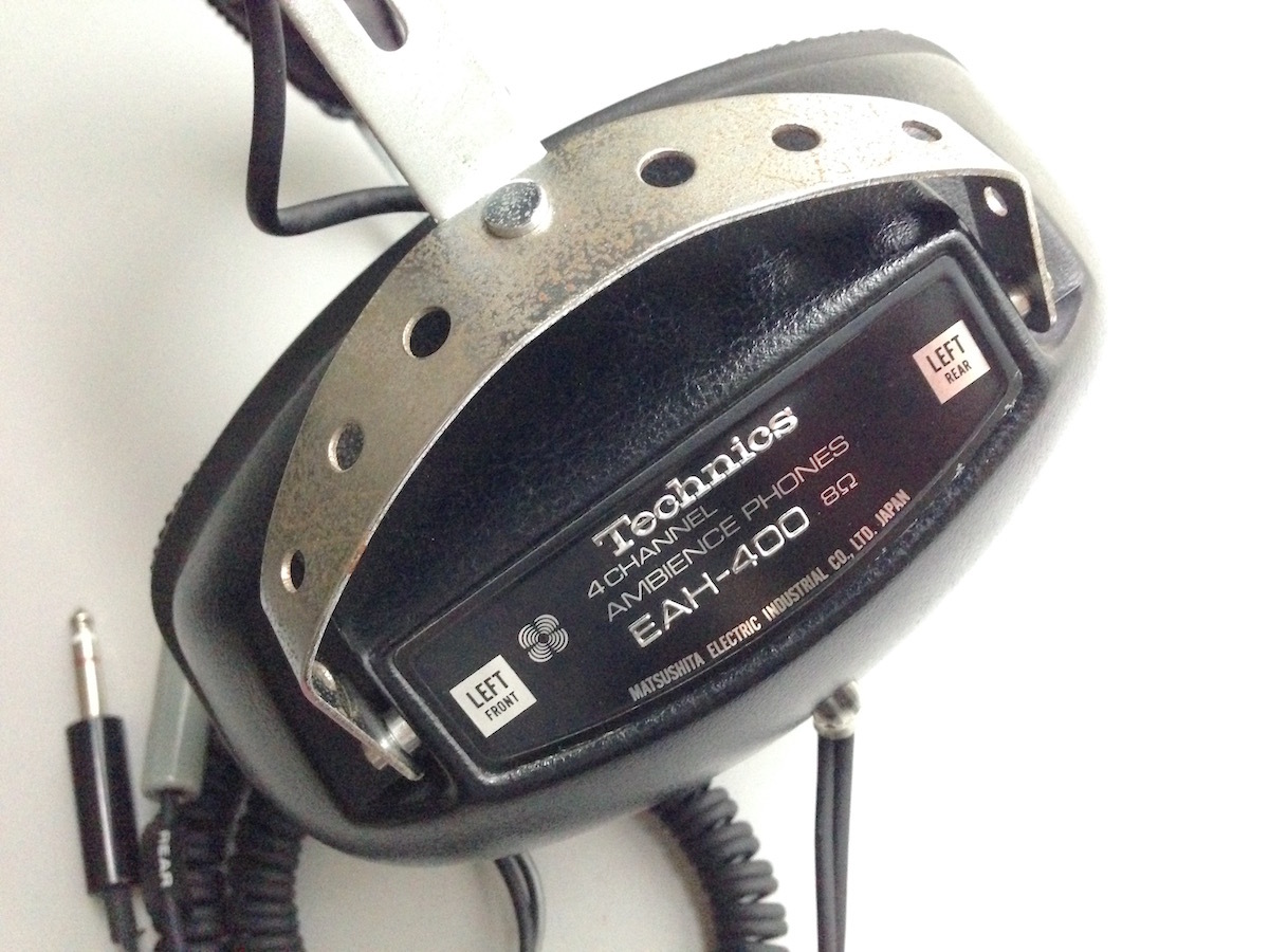 ○Technics○テクニクス 4チャンネル ヘッドホン EAH-400○4CHANNEL