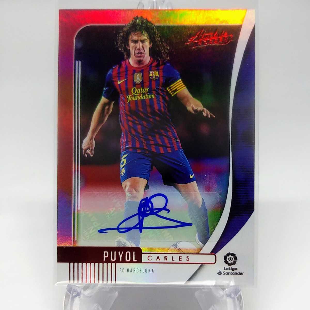 カルレス・プジョルサインカード カルレス・プジョル◇直筆サインカード◇2019-20 Panini Chronicles