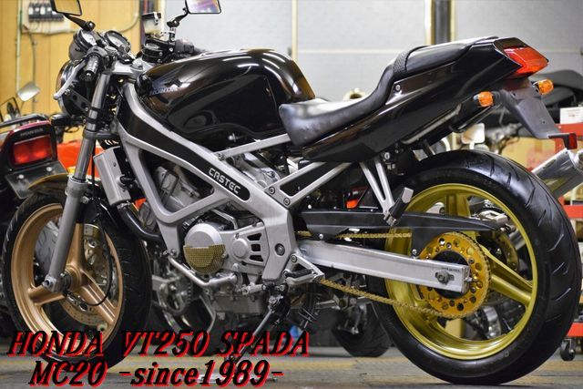 HONDA VT250スパーダ MC20 1989年 MORIWAKIフルエキマフラー WAKO,S