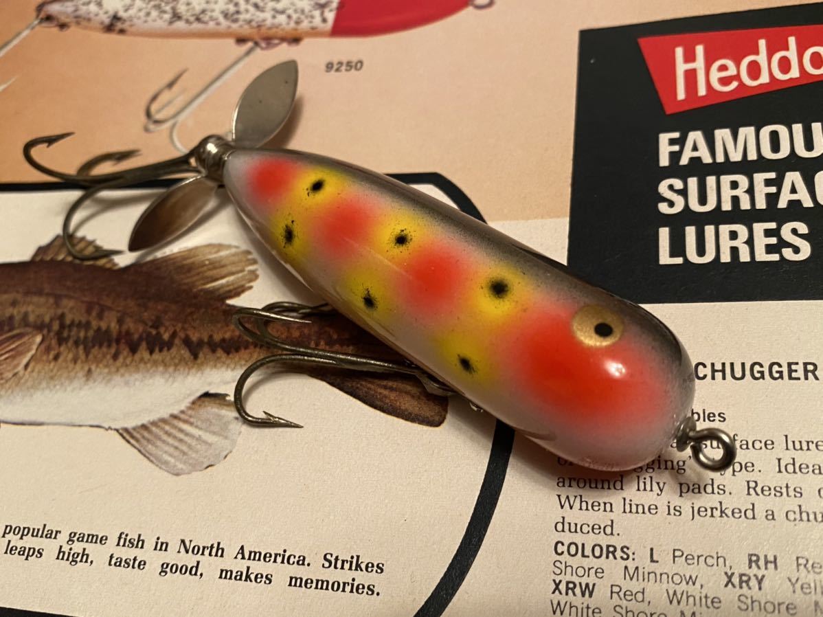 レストアオールドヘドンマグナムトーピードストロベリーold heddon