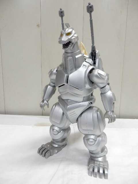 バンダイ Bandai 1993 メカゴジラ H40 W23 D30cm 東宝 電池で光るおもちゃ 動作ok 樹脂製 の落札情報詳細 ヤフオク落札価格情報 オークフリー スマートフォン版