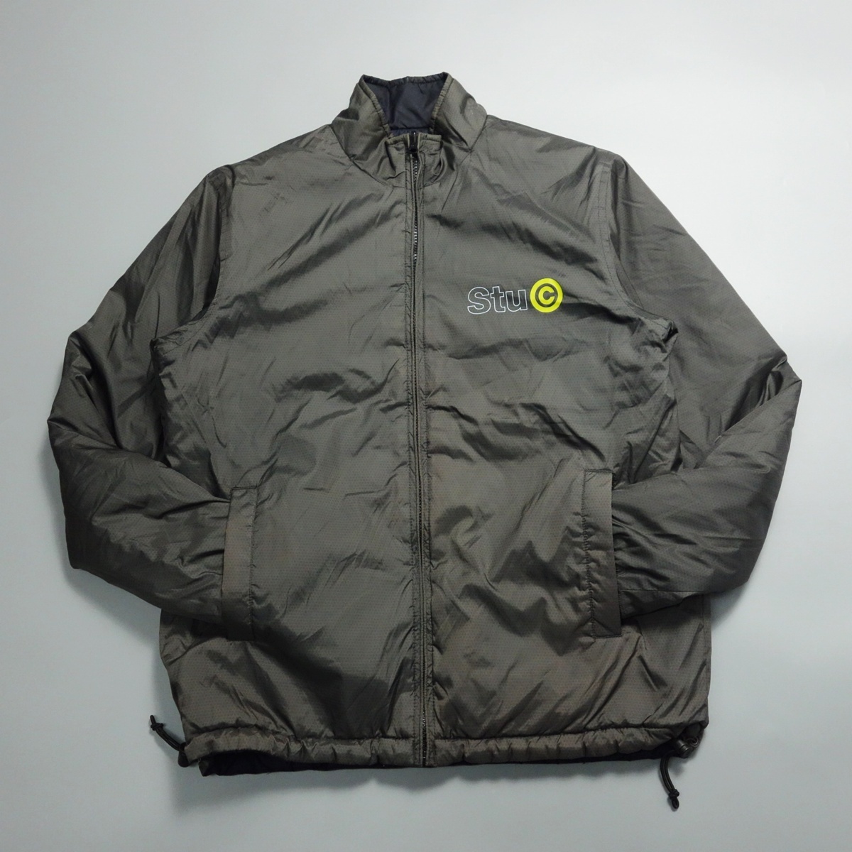 00s old stussy reversible quilting JKT 00s old stussy reversible quilting JKT