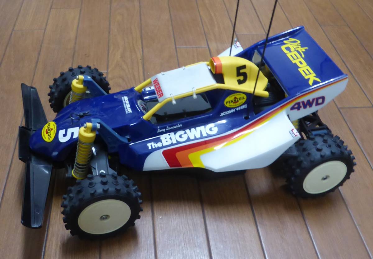 タミヤ ラジコン 完成品 ビッグウイッグ 未走行 1 10 ４wdオフロード Rc ｔａｍｉｙａ の落札情報詳細 ヤフオク落札価格情報 オークフリー スマートフォン版