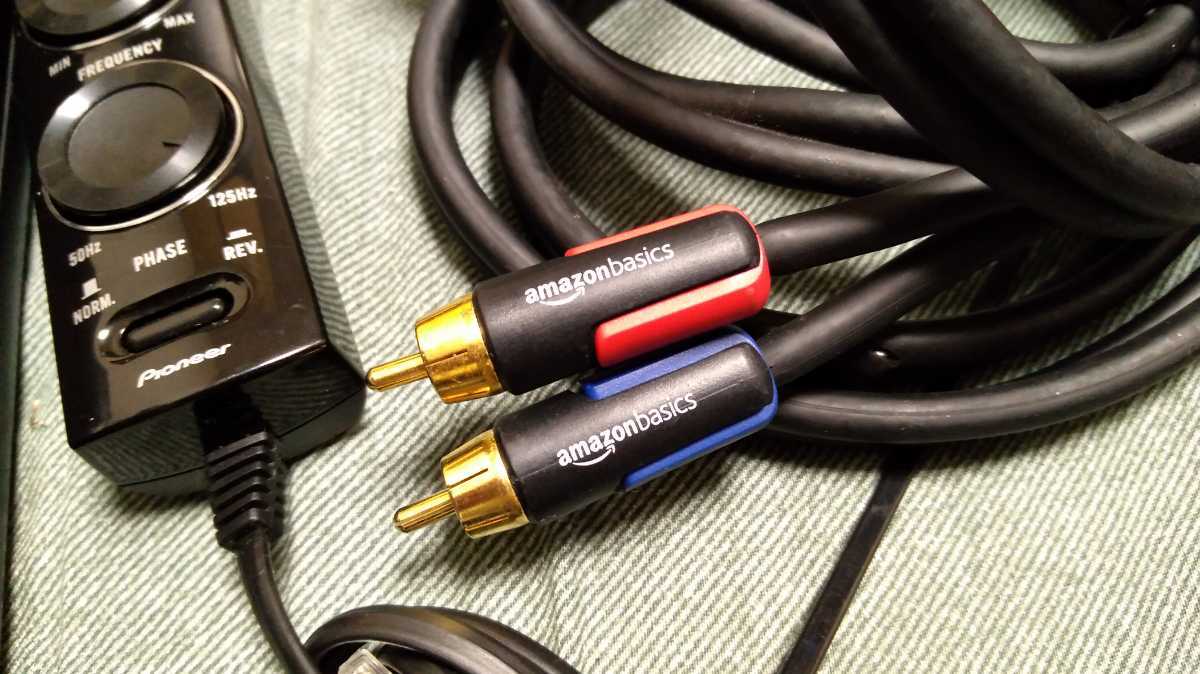 carrozzeria TS-WH1000A サブウーファー RCAケーブル付き Amazon.co.jp: carrozzeria カロッツェリア 21cm×8cm×2パワード