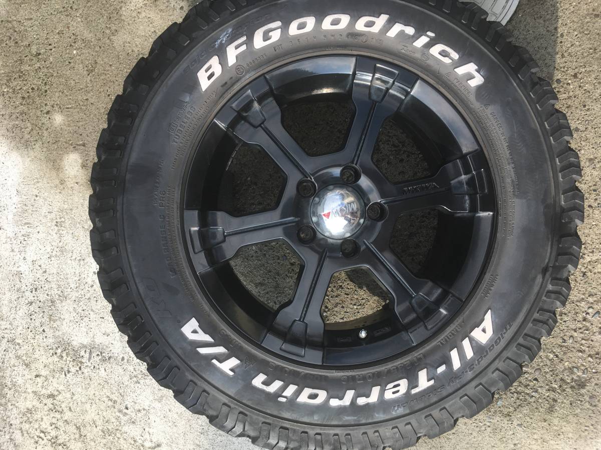 MKW MK-36 R16 5×114.3 7.0J BFグッドリッチ オールテレーン 235