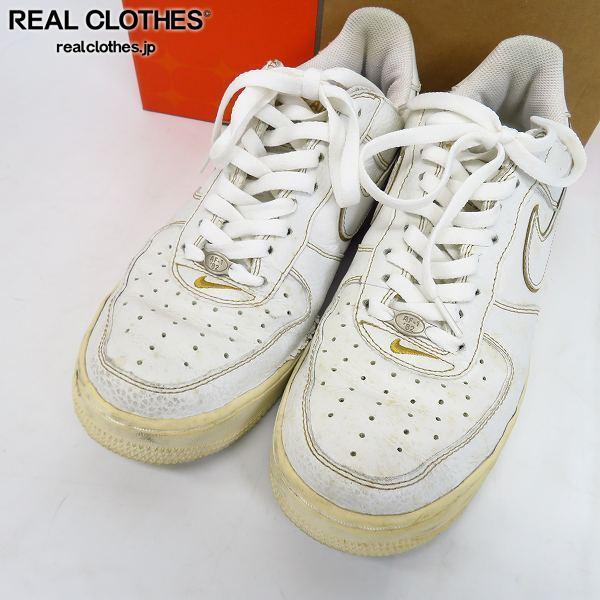 観賞用 Nike ナイキ Air Force 1 エアフォース1 白金 119 27 5 080 の落札情報詳細 ヤフオク落札価格情報 オークフリー スマートフォン版