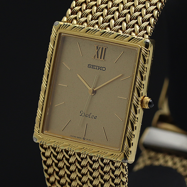 R7-3113 SEIKO 9531-5100 Dolce ゴールド R7-3113 SEIKO 9531-5100 Dolce ゴールド 1990 Seiko Dolce 9531
