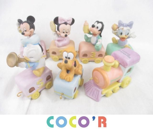 同梱可 中古品 ディズニー ベイビーズ ベビー ミッキー ミニー ドナルド デイジー 他 陶器 置き物 フィギュアリン 7点 の落札情報詳細 ヤフオク落札価格情報 オークフリー スマートフォン版