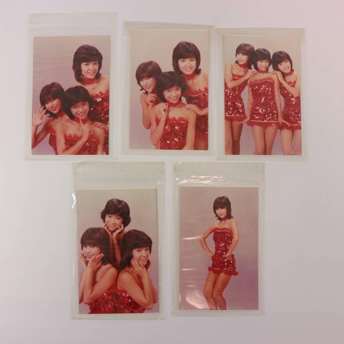 キャンディーズ　ブロマイド3枚セット　当時品　レア　昭和レトロ 昭和レトロ 駄菓子屋 アイドル グッズ☆キャンディーズ ブロマイド