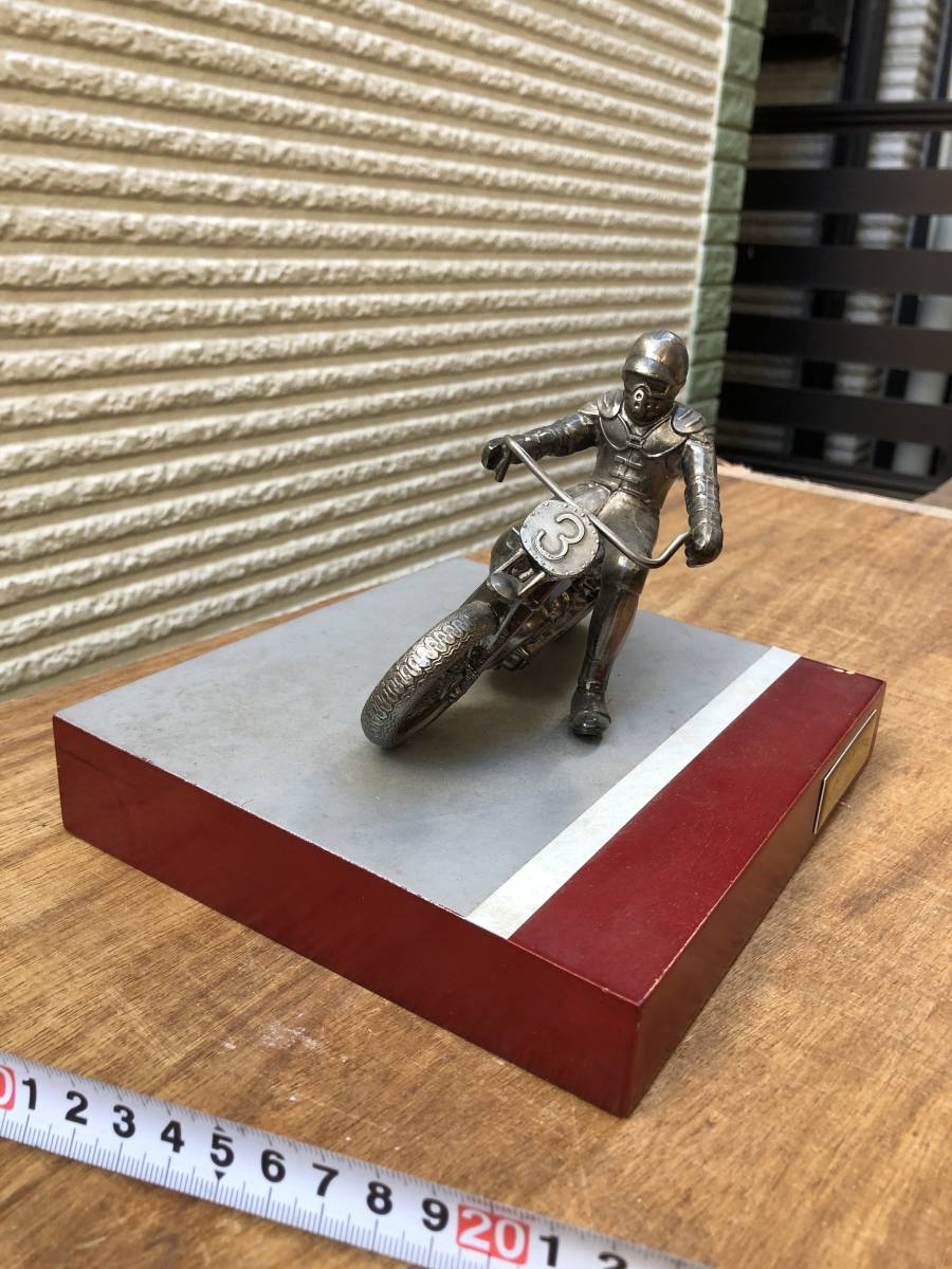 オートレーサーの金属製 フィギュア ☆ ダイナミック オートレース