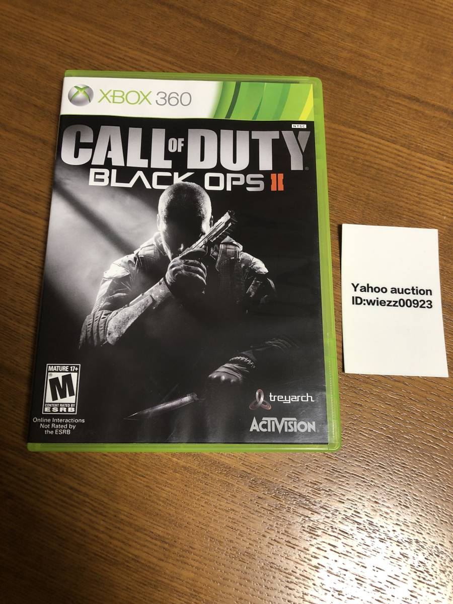 送料無料 美品 Xbox360★コールオブデューティ ブラックオプス2 海外版★Xbox one/series X下位互換対応済 used☆CoD BO2☆の落札情報詳細 ヤフオク落札価格
