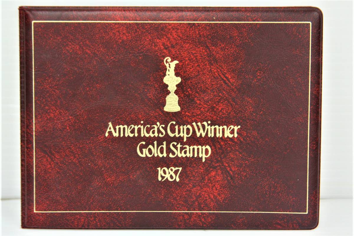 America's Cup Winner Gold Stamp 1987年 23K 23金 約0.66g アメリカ