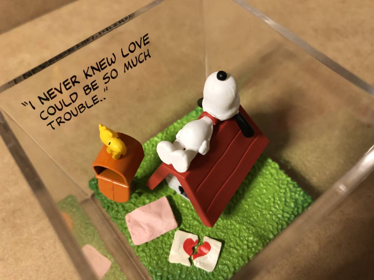 Snoopy Friends Terrarium Words Of Love 愛がこんなに厄介なものだったなんて スヌーピー テラリウム の落札情報詳細 ヤフオク落札価格情報 オークフリー スマートフォン版