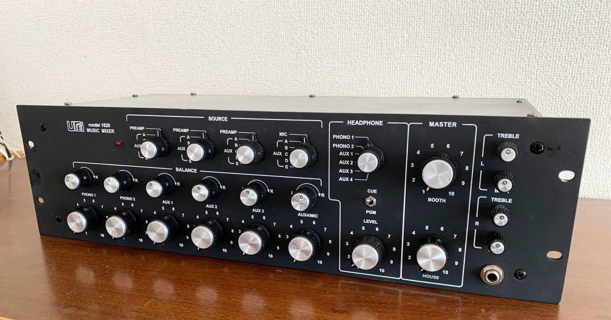 Urei 1620 オリジナル ロータリーミキサー Urei ロータリーミキサー 1620 | オーディオ機器の高価買取なら