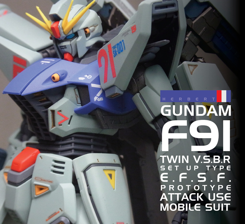 新品 Mg 1 100 F91 ガンダムf91ver2 0 ツイン ヴェスバー装着型 機動戦士ガンダムf91 の落札情報詳細 ヤフオク落札価格情報 オークフリー スマートフォン版