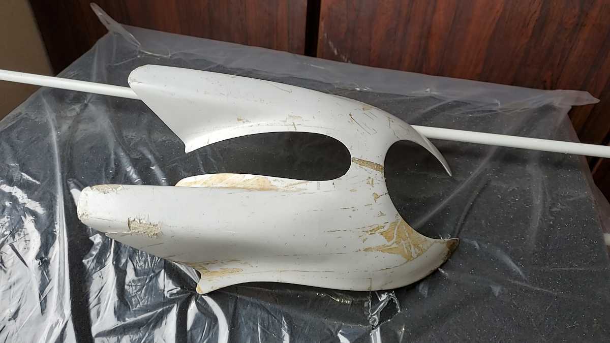 ヘルメット用 ディフューザー 当時物 走り屋 峠 ネコミミ ドラヘルの