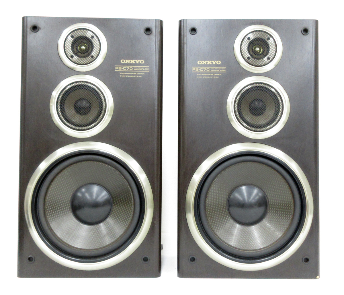 中古・未検品・ジャンク品＞ オンキョー ONKYO PS-C70 3way スピーカー