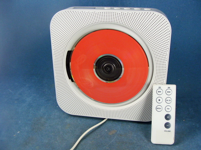 無印良品 壁掛式CDプレーヤー CPD-4 （○換気扇のようなデザイン