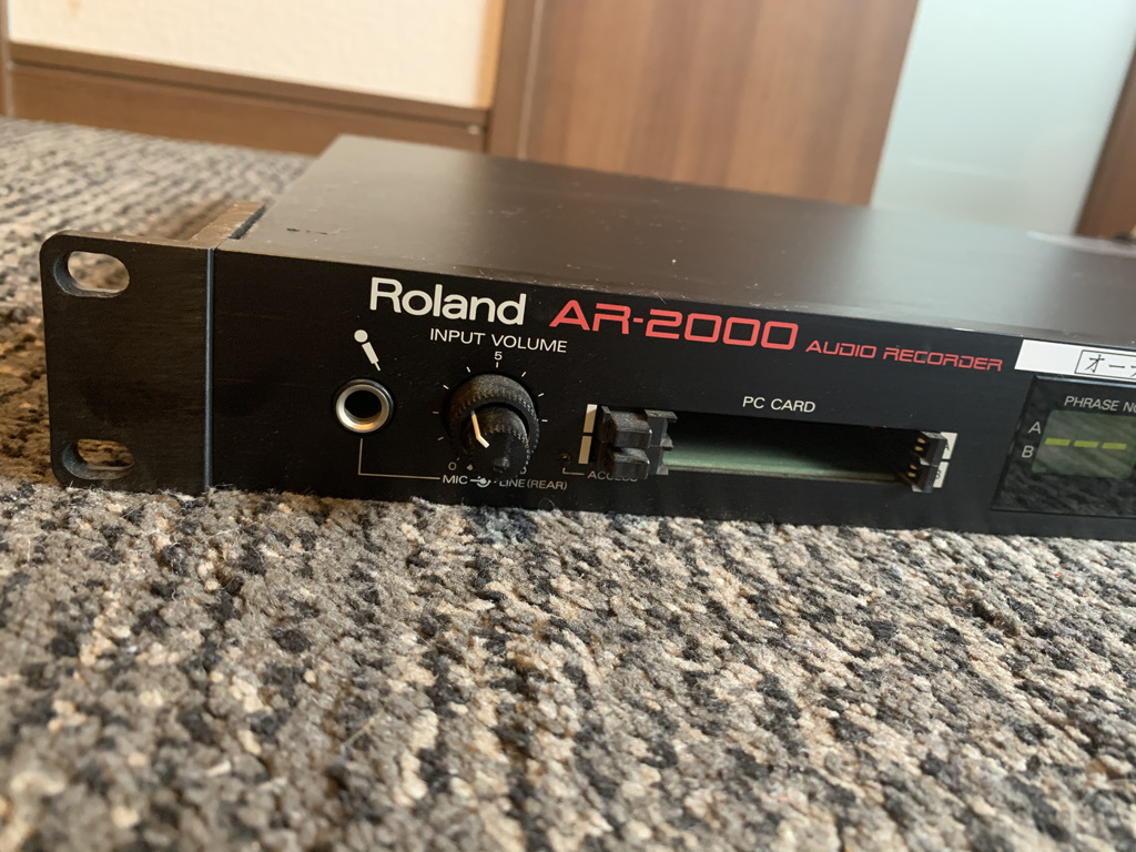 B3 1000円スタート Roland AR-2000 オーディオレコーダー Audioの落札