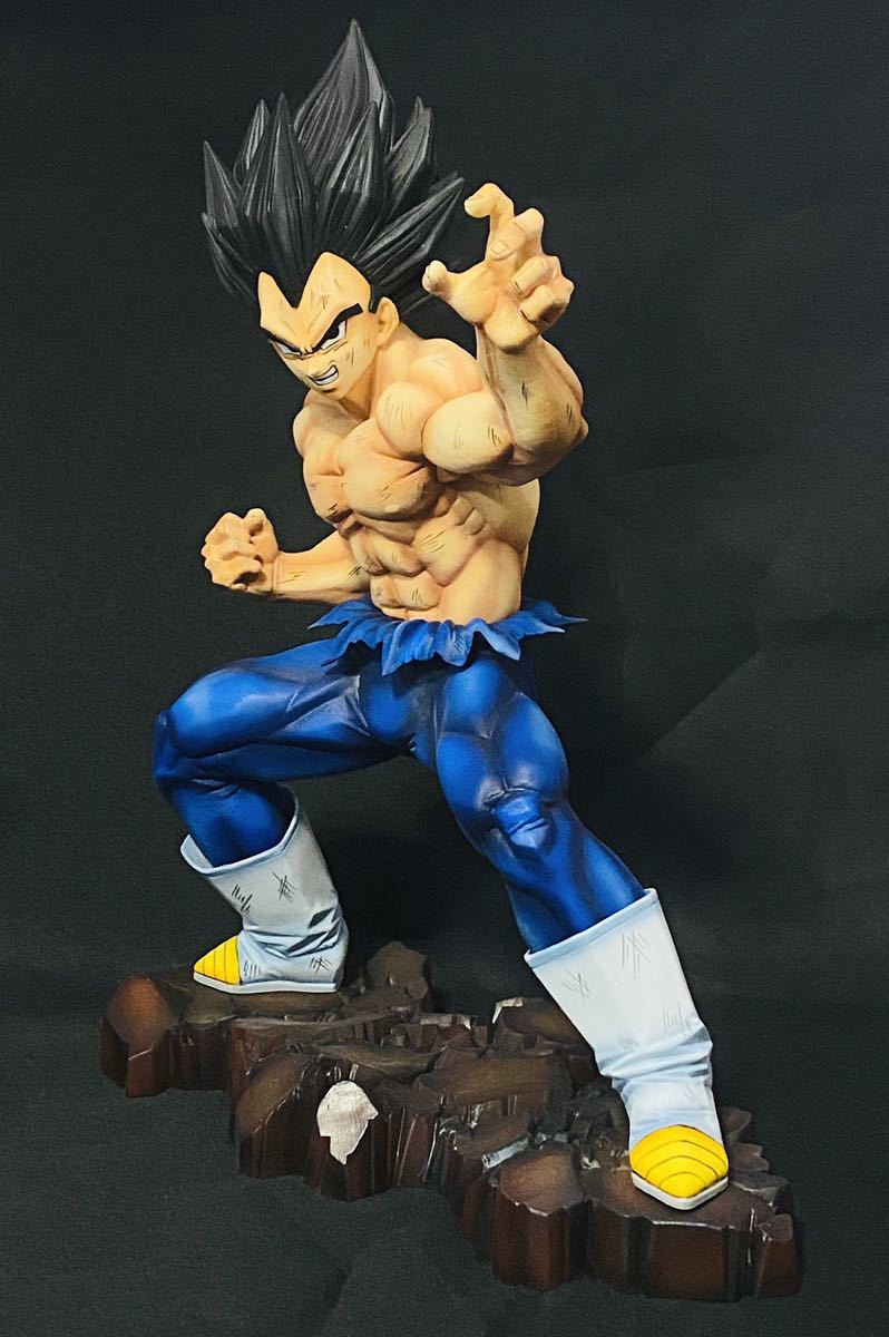 ドラゴンボール フィギュア ベジータ黒髪Ver フルリペイント