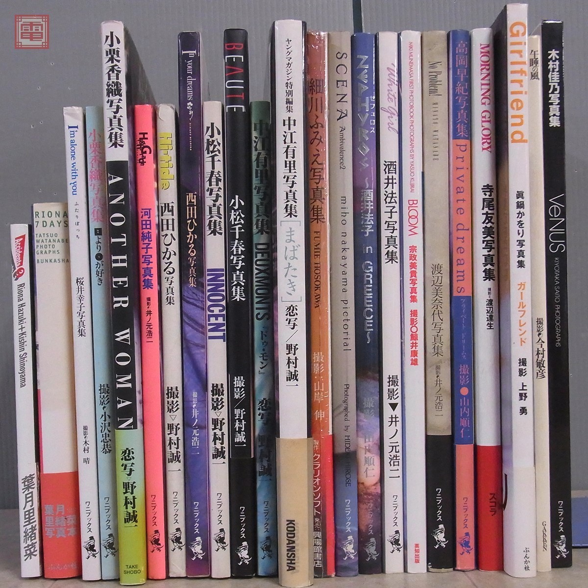 90年代 写真集 まとめて23冊セット 葉月里緒奈 細川ふみえ 高岡早紀 寺尾友美 眞鍋かをり 西田ひかる 桜井幸子 木村佳乃 水着 グラビア 40 の落札情報詳細 ヤフオク落札価格情報 オークフリー スマートフォン版