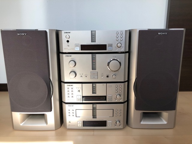 SONY ソニー PIXY ピクシー DHC-MD717 ミニコンポ の落札情報詳細