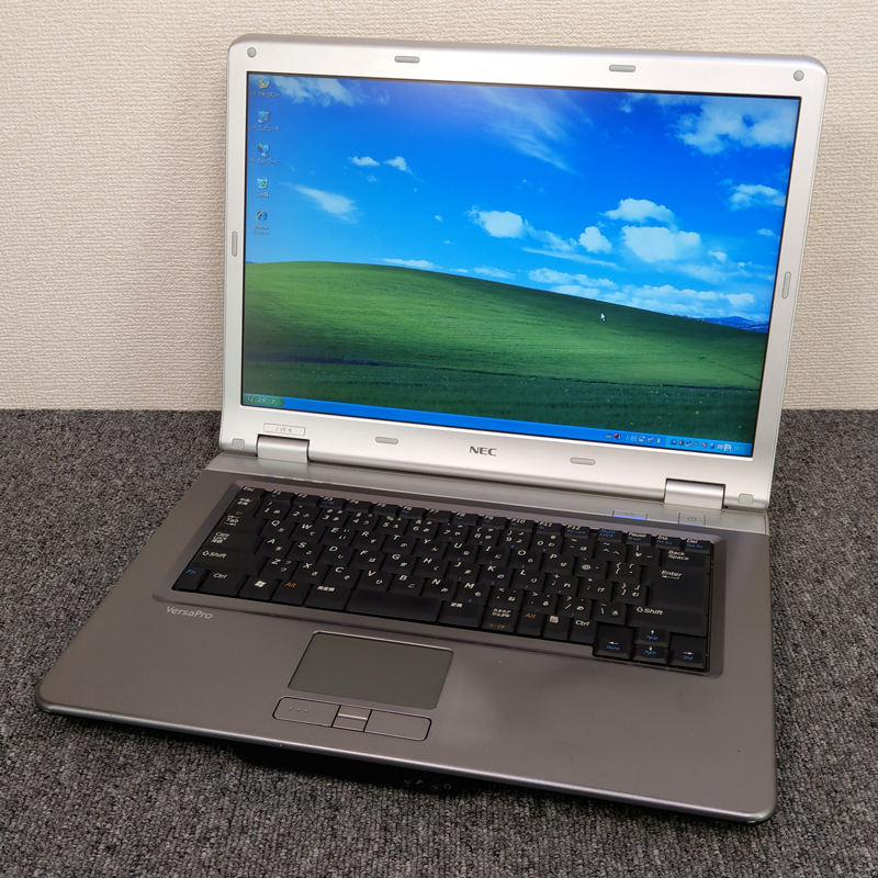 △ Windows XP 再生ノートPC NEC VersaPro VJ21ME-6 XP Pro SP3/IE8
