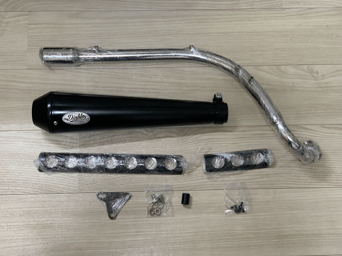 新品 大阪から翌日発送 Ct125 K Speed Diablo Ct 12 マフラー ハンターカブ クロスカブ Cc110 Super Cub スーパーカブ Honda メッキ 艶消し の落札情報詳細 ヤフオク落札価格情報 オークフリー スマートフォン版