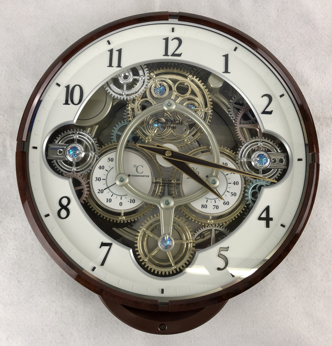 極美品 スモールワールドシーカー 4MN515RH23 電波カラクリ時計 極美品 スモールワールドシーカー 4MN515RH23 電波カラクリ時計