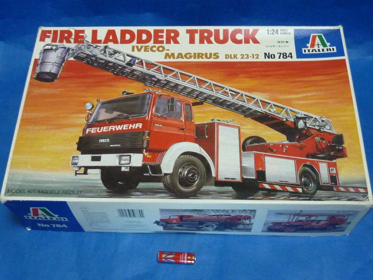 Iveco Magirus DLK 26-12 ハシゴ消防車 1/24 イタレリ