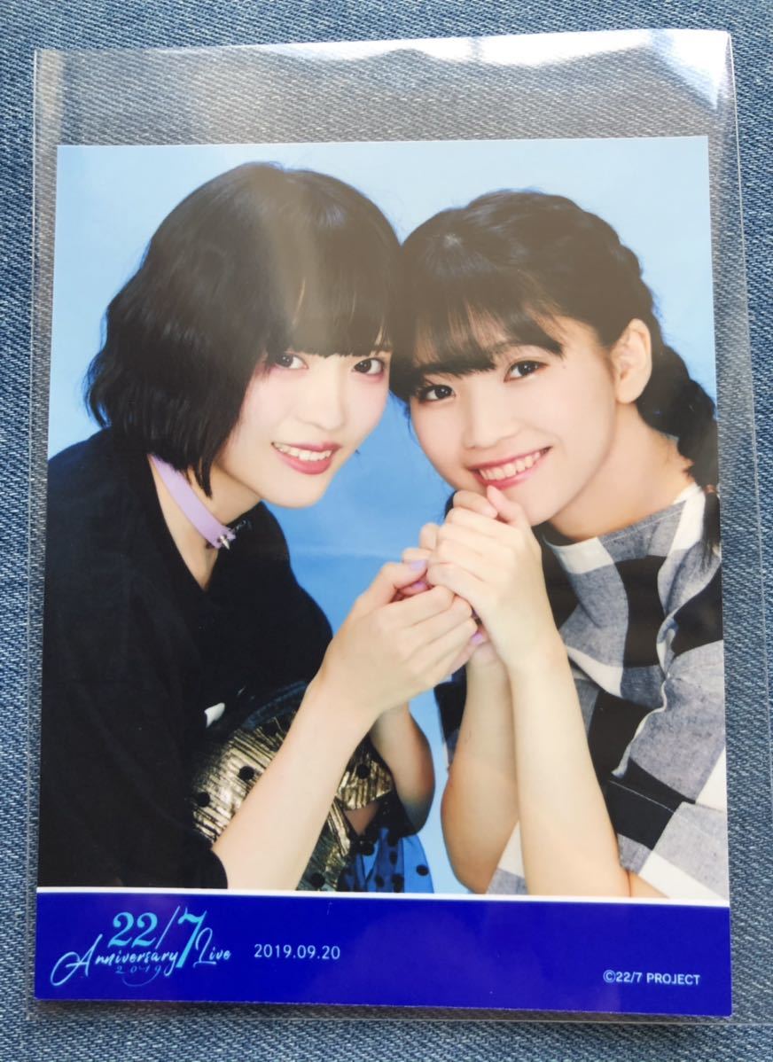 西條和 高辻麗 Anniversary Live 2019 ブロマイド ナナブンノニジュウ