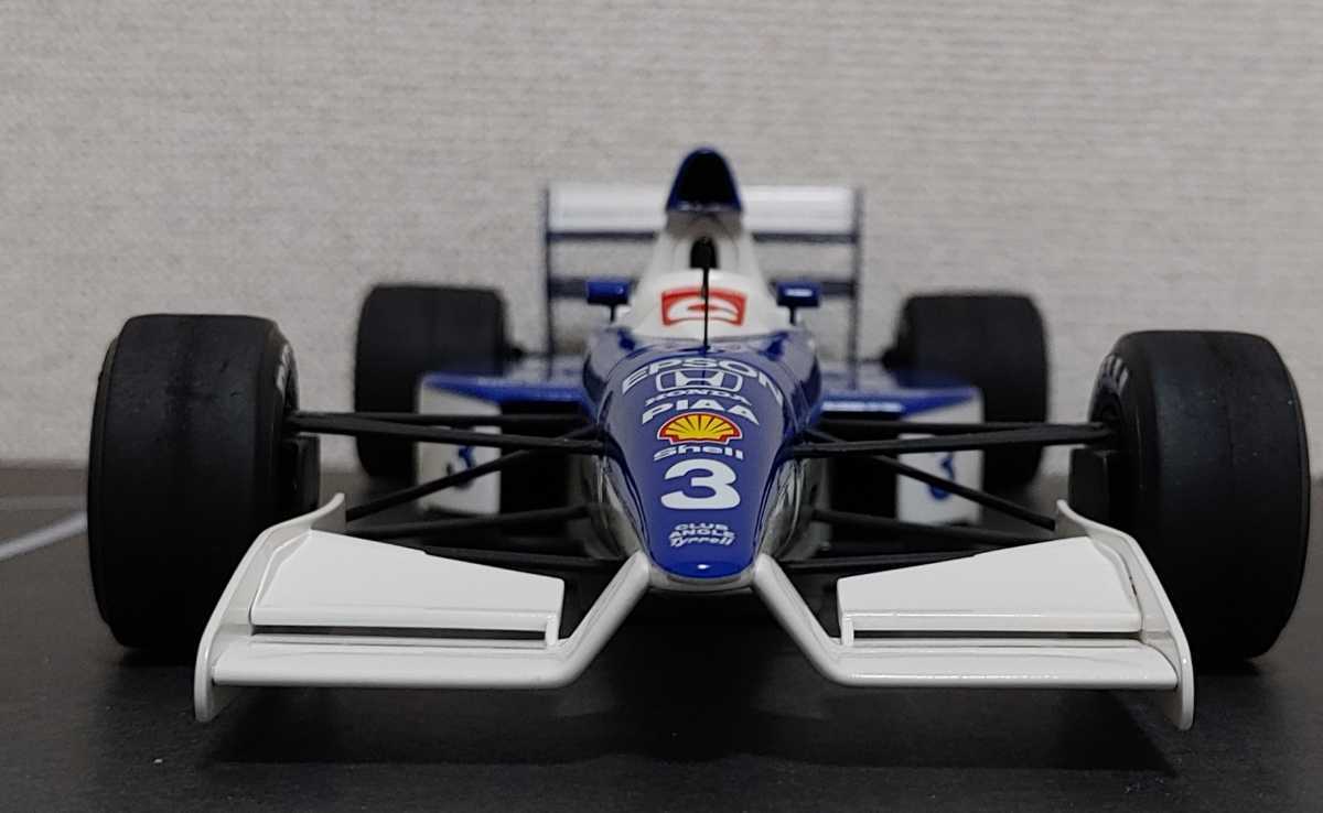 ジャンク タミヤ 1/20 ティレル 020 プレシーズン 完成品 中嶋悟の落札