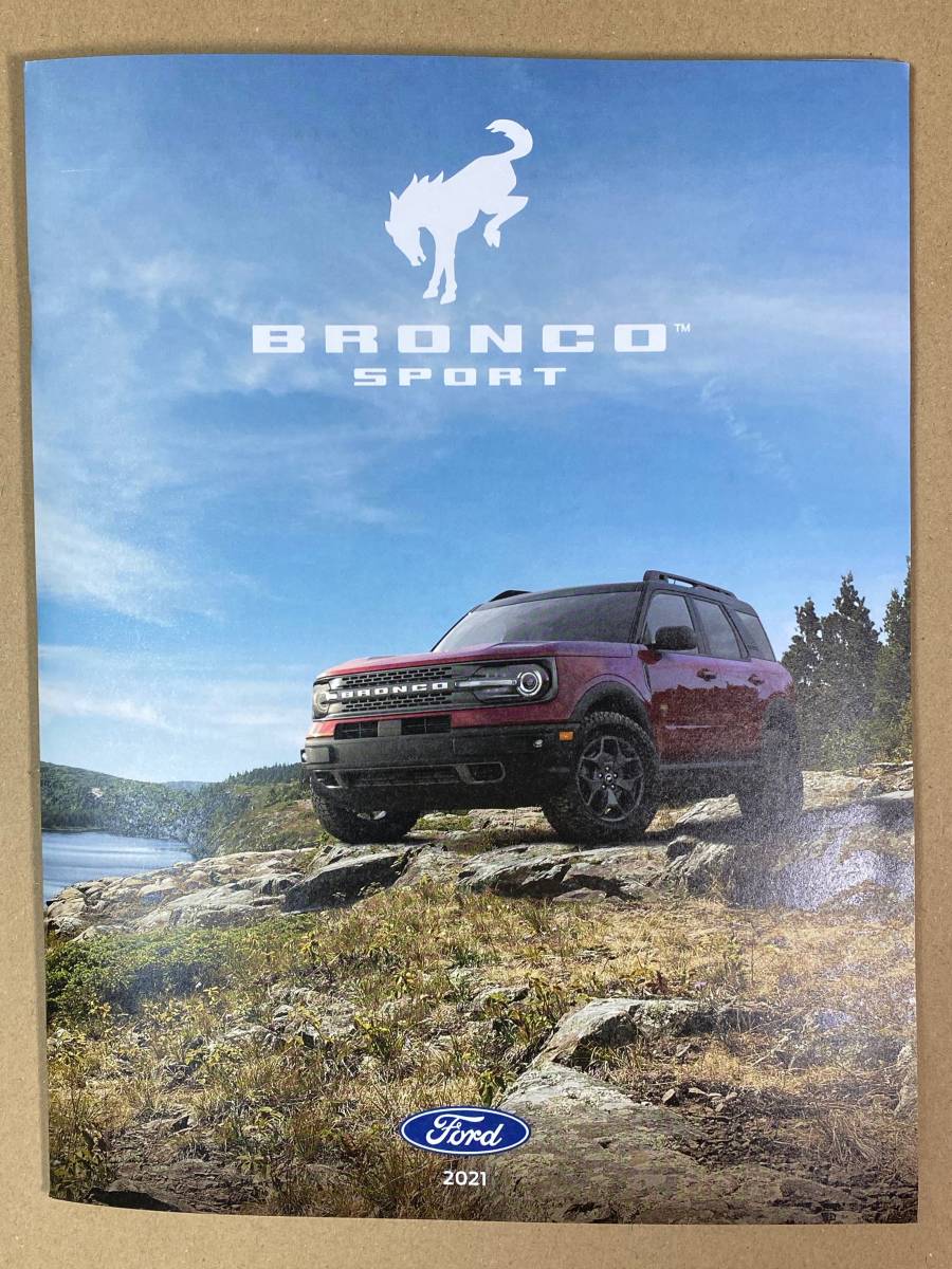 21 Ford Bronco Sport Catalog 新型 フォード ブロンコ スポーツ カタログ の落札情報詳細 ヤフオク落札価格情報 オークフリー スマートフォン版