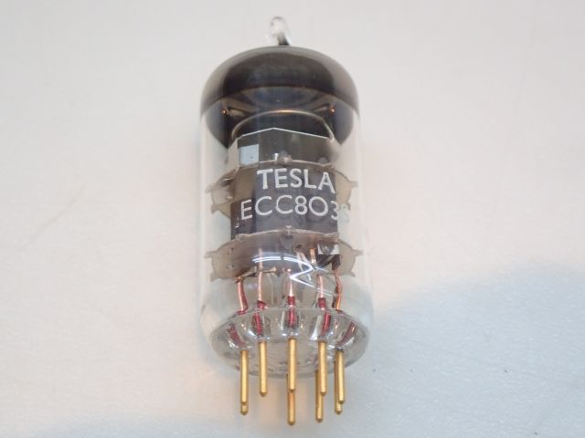 TESLA ECC803S 真空管 3本 （TESLA ECC803S テスラ 真空管 ダブル 