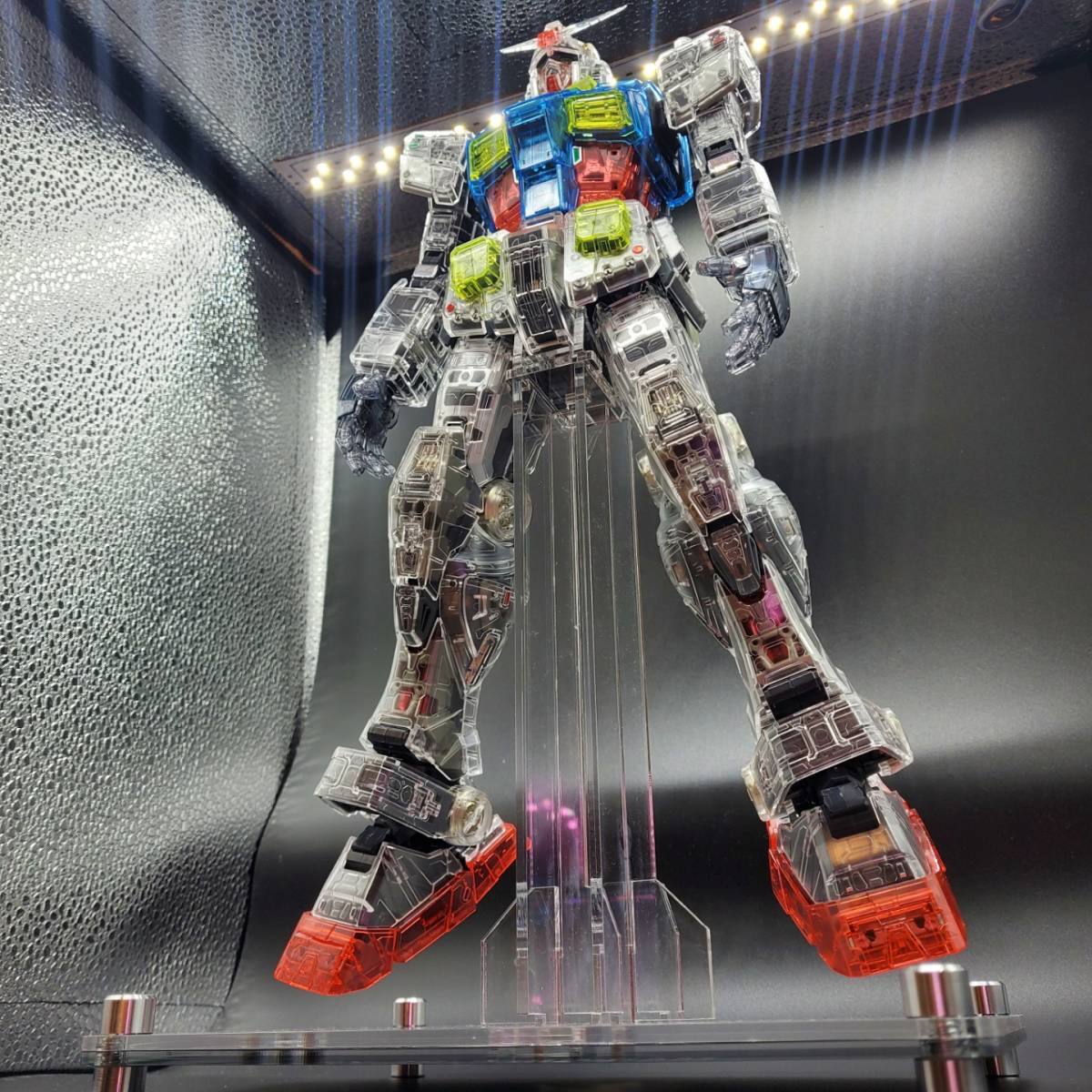 新品】ガンダムスタンド 未組立1/60 RX-78-2 UNLEASHED専用アクリル