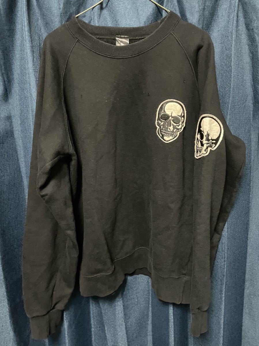 ナンバーナイン スカルワッペン スウェット （Number(N)ine  