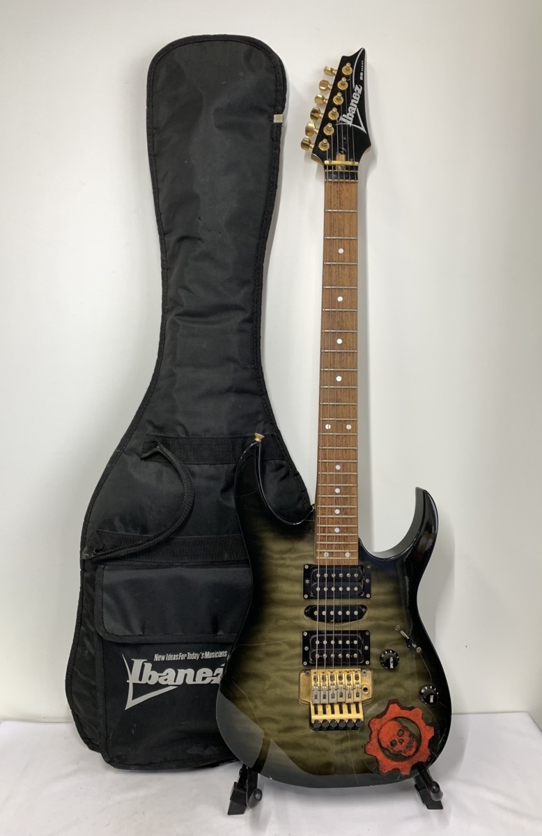 IbanezアイバニーズRGシリーズ塗装割れジャンク！