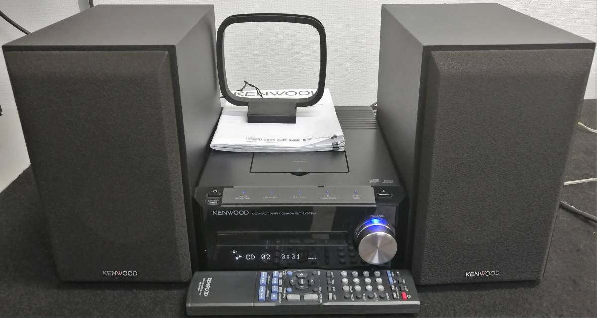 ミニコンポ KENWOOD R-K521 ＋ LS-K521-B LS-K521-S KENWOOD