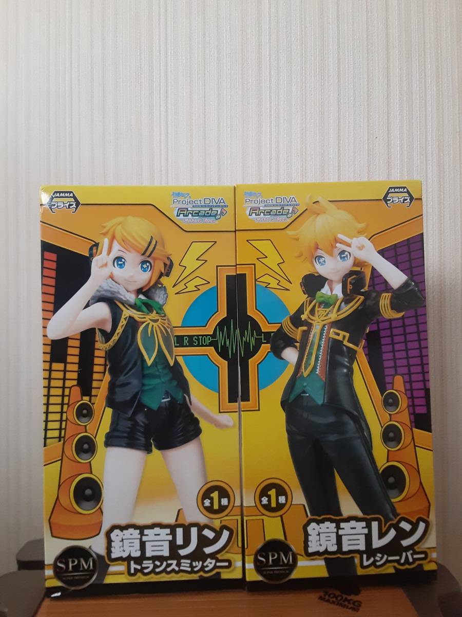 鏡音リン 鏡音レン SPM フィギュア セット ボカロ リモコン Project