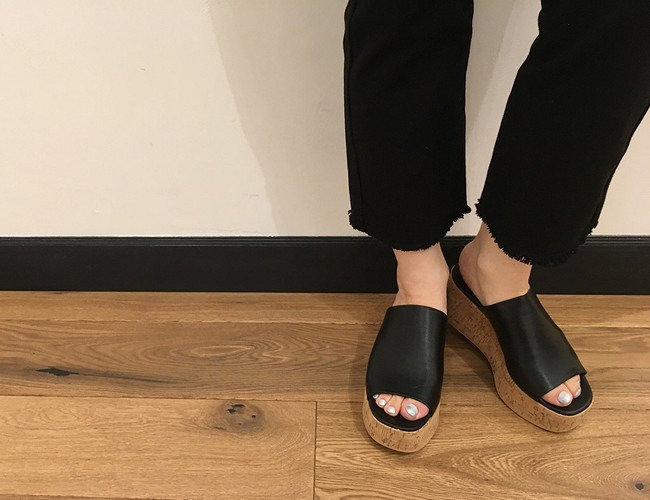 J&M DAVIDSON サボ 沈着 サンダル ドゥーズィエムクラス 