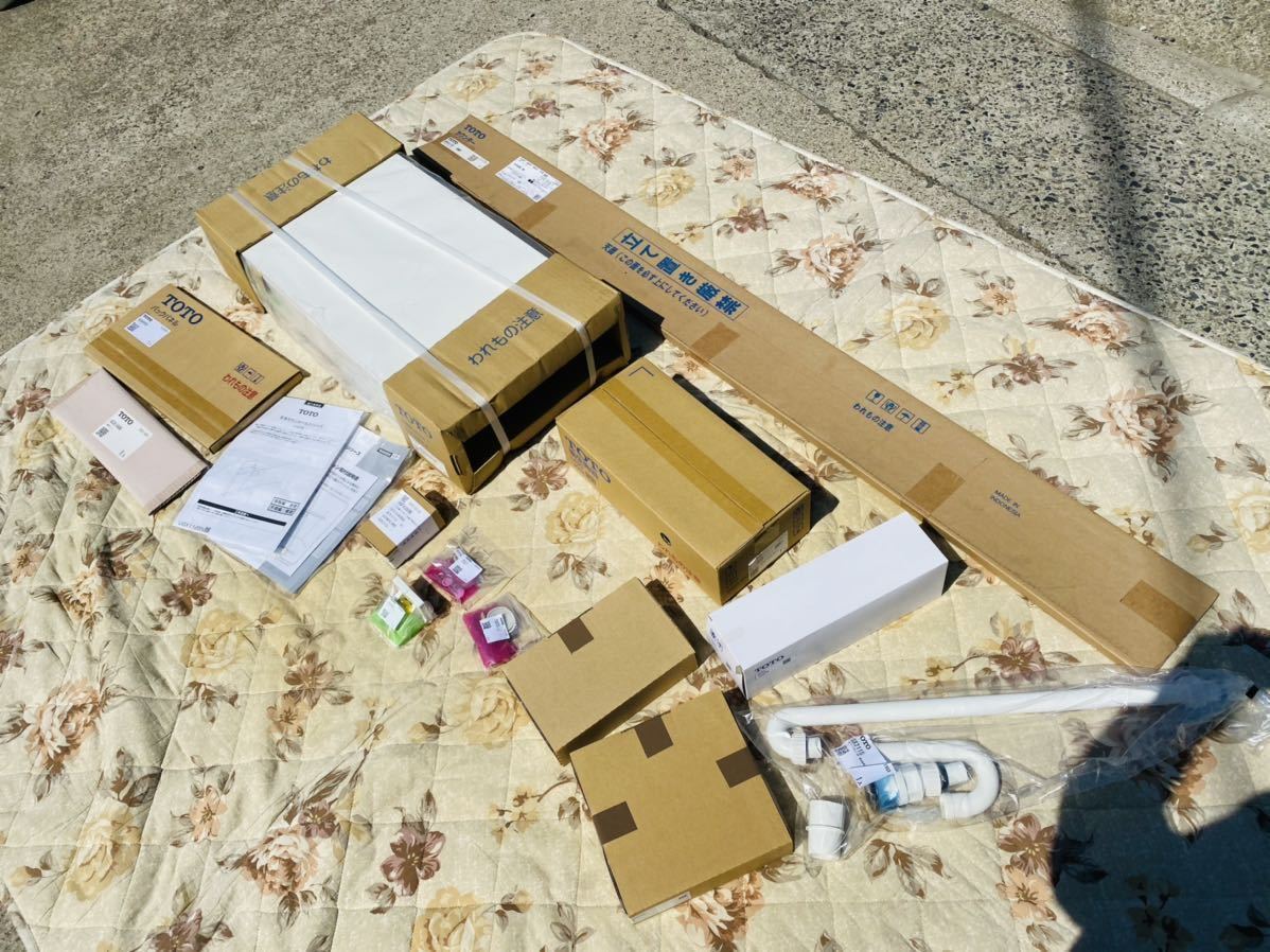 新品 未使用 Toto Sjシリーズ 手洗カウンタータイプ Sjシリーズ Uhbf型 手洗い トイレ スリム コンパクト 収納付き L40d 現状売り切り の落札情報詳細 ヤフオク落札価格情報 オークフリー スマートフォン版