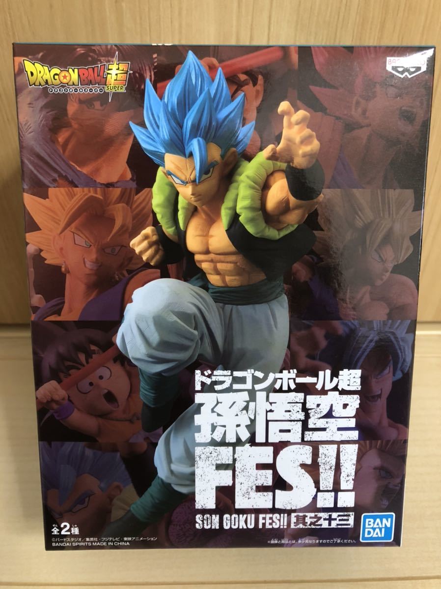 ドラゴンボール超 孫悟空FES!! 其之十三 ゴジータ フィギュア 新品 孫悟空FES!! 其之十三 ゴジータ ブルー ５個
