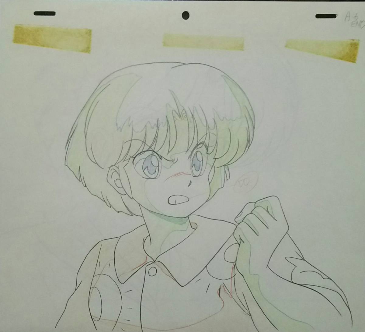 らんま1/2 天道あかね 動画 原画 セル画 うる星やつらめぞん一刻高橋留美子 原画・動画【らんま1/2】天道あかね・動画・其の①/高橋留美子・高田