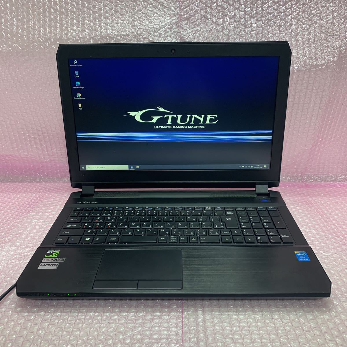 G-TUNE ゲーミングノート / core i7-4720HQ 厳しい GTX970M
