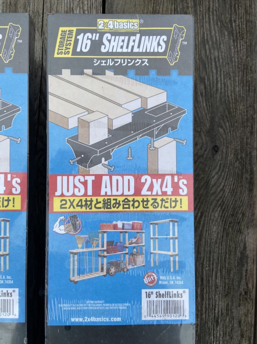 新品 Diyに 16シェルフリンクス ブラック ツーバイフォーベーシック ジョイントパーツ Shelf Links Black Single 棚 日曜大工 の落札情報詳細 ヤフオク落札価格情報 オークフリー スマートフォン版