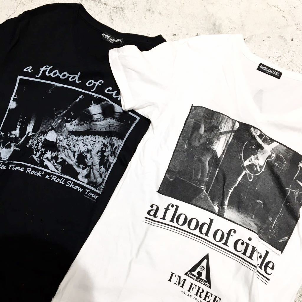 訳あり rude gallery × a flood of circle 2枚セット Tシャツ ルード